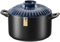 Clay Pot for Cooking, 1.7 Quart Ceramic Pot for Cooking with Lid