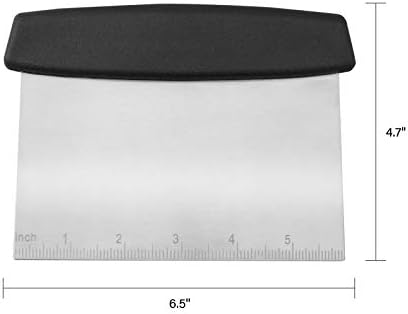 GREENRAIN Dough Scraper Stainless Steel Bench Scraper Bread Cake