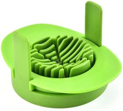 4-in-1 Stainless Steel Egg Slicer Cutter with Holder for Kitchen Prep