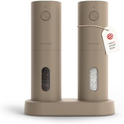 LARS NYSØM Electric Salt and Pepper Grinder Set