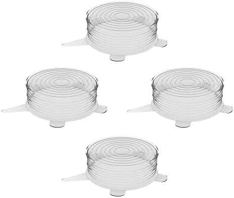 unwasted Small Reusable Silicone Food Container Lids