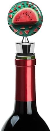 Dream Watermelon Wine Stopper Vacuum Alloy Wine Bottle Stopper