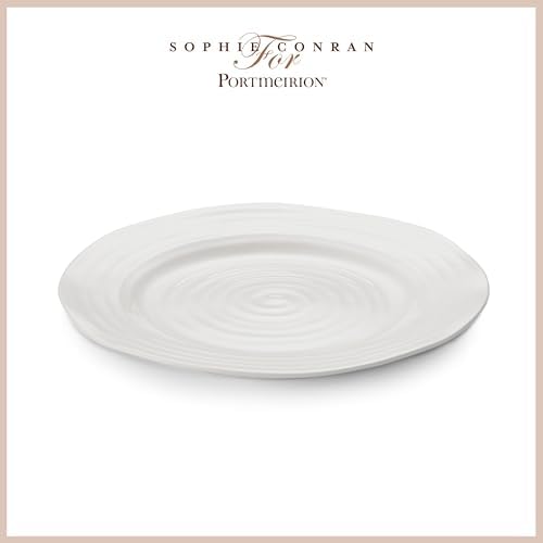 Portmeirion Sophie Conran White Salad Plate, Set of 4