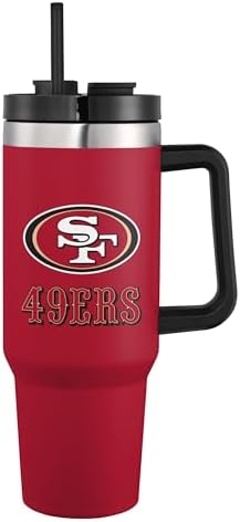 FOCO NFL unisex-adult NFL Team Logo Insulated Travel Mug 40oz XL