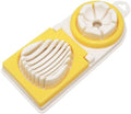 Manual Egg Slicer with Stainless Steel Blades for Home Use