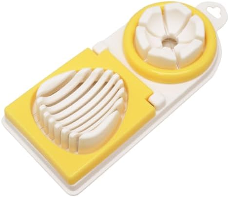 Manual Egg Slicer with Stainless Steel Blades for Home Use