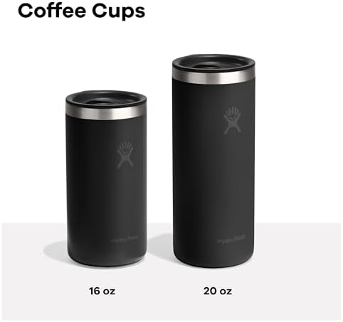 Hydro Flask Travel Coffee Cup – Insulated Stainless Steel, Non-Spill