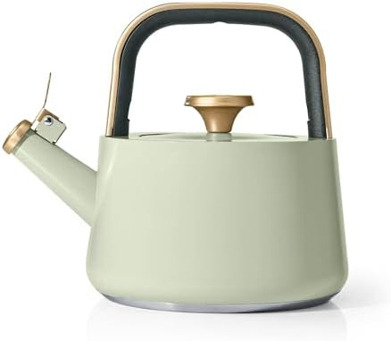 Stovetop Tea Kettle, 1.8L Ceramic Coated Stainless Steel