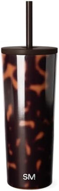 Simple Modern Iced Coffee Tumbler, Insulated | 24oz | Tortoise