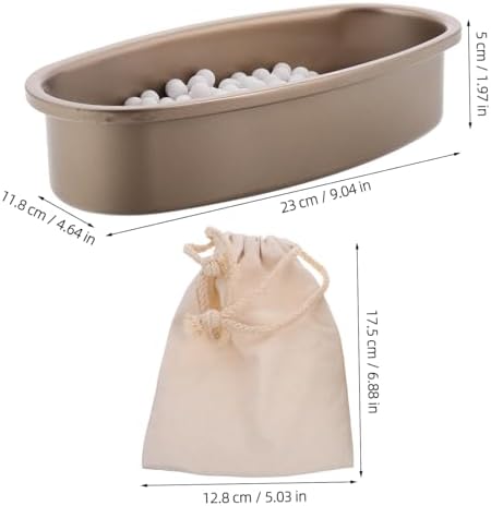 Cabilock Ceramic Baking Stone Home Oven for Pie Crusts, 500g