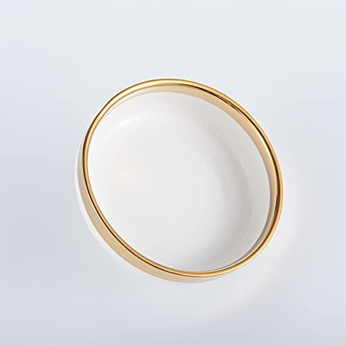 3.4-Inch Porcelain Ceramic Dipping Bowls Set of 6 - White Sauce Dishes