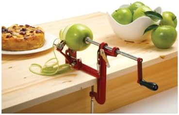 Norpro Apple Mate 2 Apple Peeler, Red