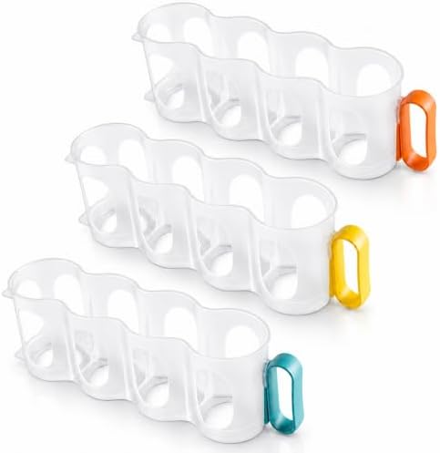 Portable Soda Can Organizer for Cooler, 3 Pieces, Transparent