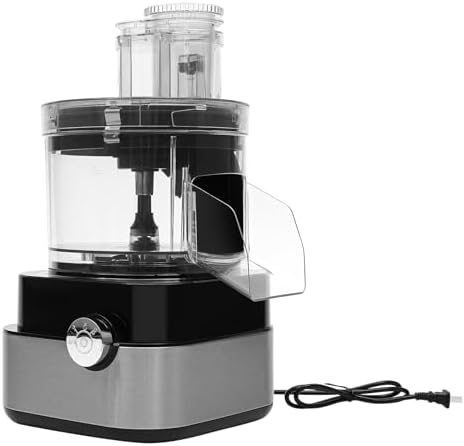 600W 5-in-1 Commercial Food Processor, 1.3Gal Capacity