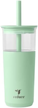 REDUCE Aspen - 20oz Vacuum Insulated Glass Tumbler - Extra Wide Straw