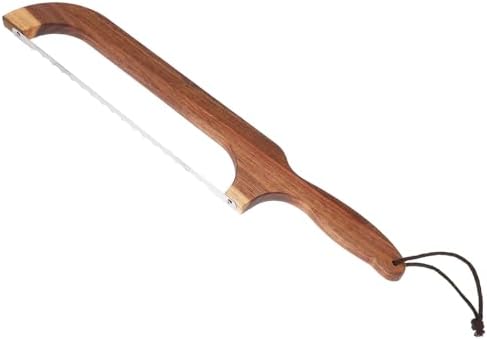 Wooden Handle Bread Lame Tool Serrated Stainless Steel Cutter for