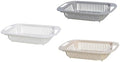 3pcs Expandable Kitchen Colander Strainer Basket, PP over Sink Drain