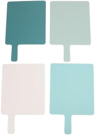 GLOGLOW 4PCS Plastic Cutting Board Set, Color Coded Kitchen Chopping