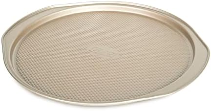 Glad Nonstick Large Pizza Pan for Oven | Round Baking Tray | Textured