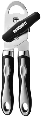 Classic Multifunction Can Opener and Bottle Opener Easy to Use, Razor