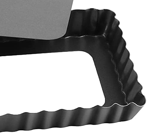 Rectangular Tart Pan 14 Inch Nonstick Quiche Pie Pan with Removable