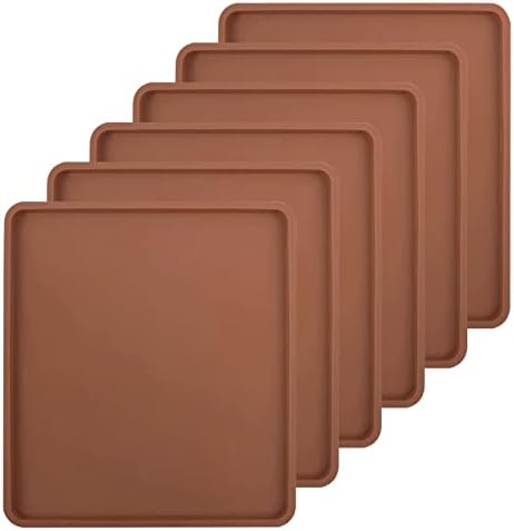 6 Pack Silicone Dehydrator Trays Compatible with Cosori CP267-FD