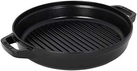 STAUB Cast Iron Set 4-pc, Stackable Space-Saving Cookware Set, Dutch