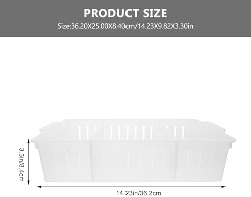 CHILDWEET Xmas Food Container Box Set PP Divided Storage Organizer