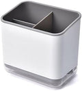 Utensil Holder Cutlery Drainer Sink Caddy, Grey