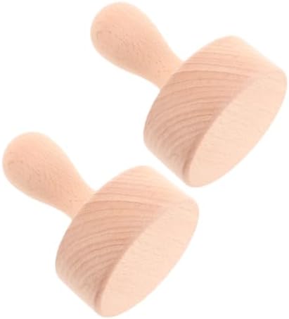 2 Pack round Tart Pans with Removable Bottom, Wooden