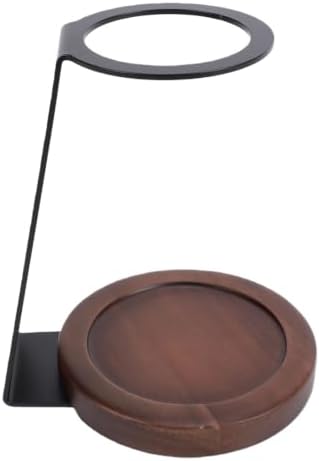 Asixxsix Pour Over Coffee Maker Set, Aluminum Alloy, Solid Wood Coffee