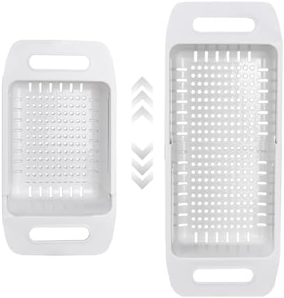 VECELO Expandable Over the Sink Colander Strainer Basket, Kitchen