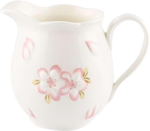 Sugar bowlCeramic Sugar Bowl with Lid and Milk Jug Cream and Sugar Pot