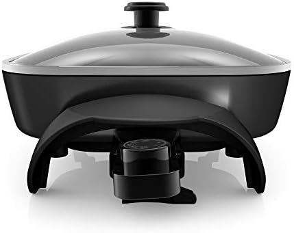 BLACK+DECKER 12x15-Inch Electric Skillet with Glass Lid