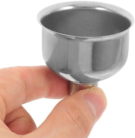 4pcs Stainless Steel Kitchen Funnels for Liquid Oil Soy Sauce Wine