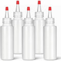 5 Pcs Mini Squeeze Bottles for Sauces, 5OZ Small Condiment Squeeze