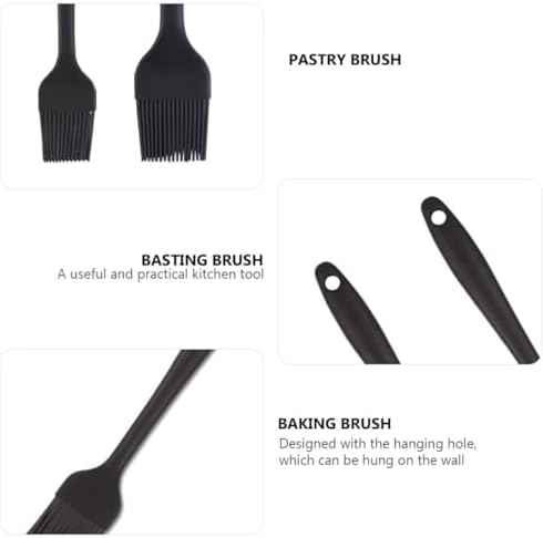 Pastry Brush 4pcs Silicone Heat Safe Basting Brush Xmas