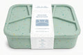 Silicone Bento Lunch Box, Green