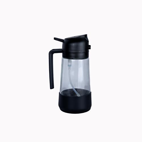 MBO 2-in-1 Olive Oil Spray Bottle, 16oz/470ml Glass Dispenser