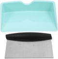 Dough Scraper Cutter Set with Stainless Steel and Plastic Handles