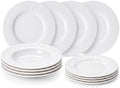 Villeroy & Boch Cellini 12 Piece Dinnerware Set, White, Service for 4