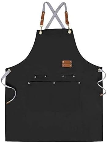 Chef Apron-Cross Back Apron for Men Women with Adjustable Straps