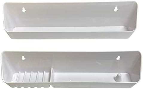 14” Kitchen Sink Front Tip-Out Accessory Trays, 2 Pack