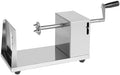 Commercial Manual Potato Spiral Cutter, 3-in-1, Stainless Steel