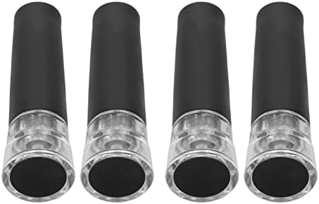 Vacuum Wine Stopper Set of 4 Silicone and Plastic Wine Bottle