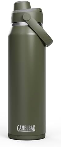 CamelBak Thrive Chug Stainless Steel Water Bottle 32oz, Moss