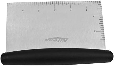 Dough Blender & Bench Scraper,Stainless Steel Kitchen Tool,Set of