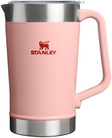 STANLEY Stay-Chill Pitcher, 64 oz, Peach Rose
