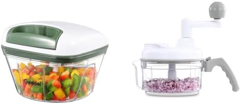 Manual Food Chopper and Quick Chopper Bundle