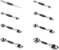Double End Measuring Spoons Set Stainless Steel for Baking